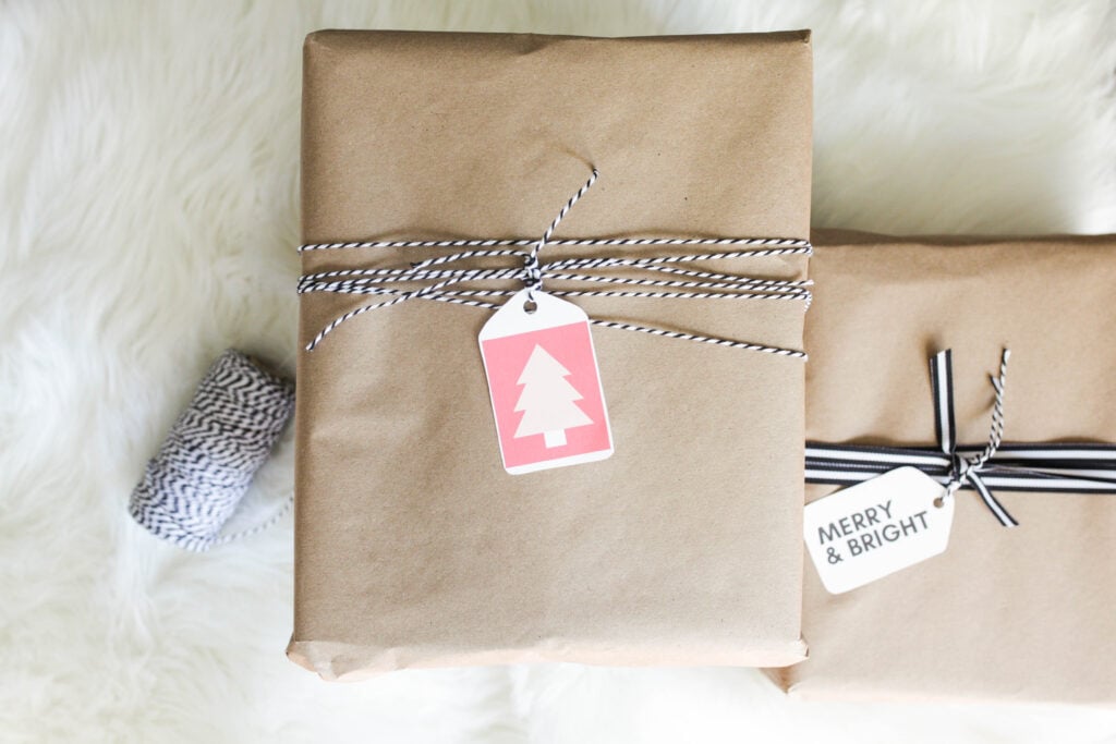 64 Free Printable Christmas Gift Tags + Simple Wrapping Ideas - Paisley &  Sparrow