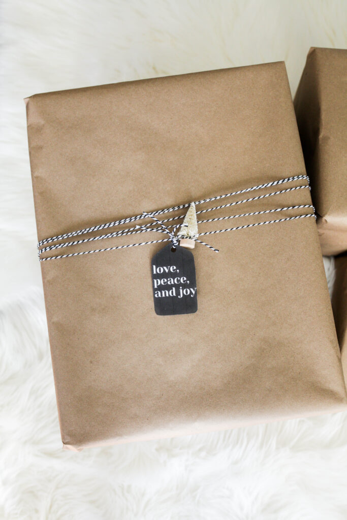 Simple gift wrap ideas