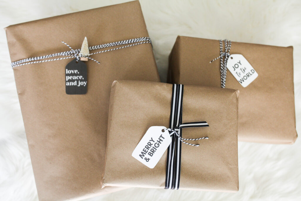 Simple Gift Wrap Ideas