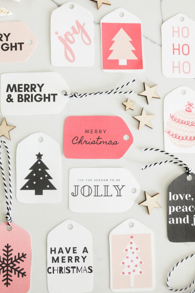 64 Free Printable Christmas Gift Tags + Simple Wrapping Ideas - Paisley &  Sparrow