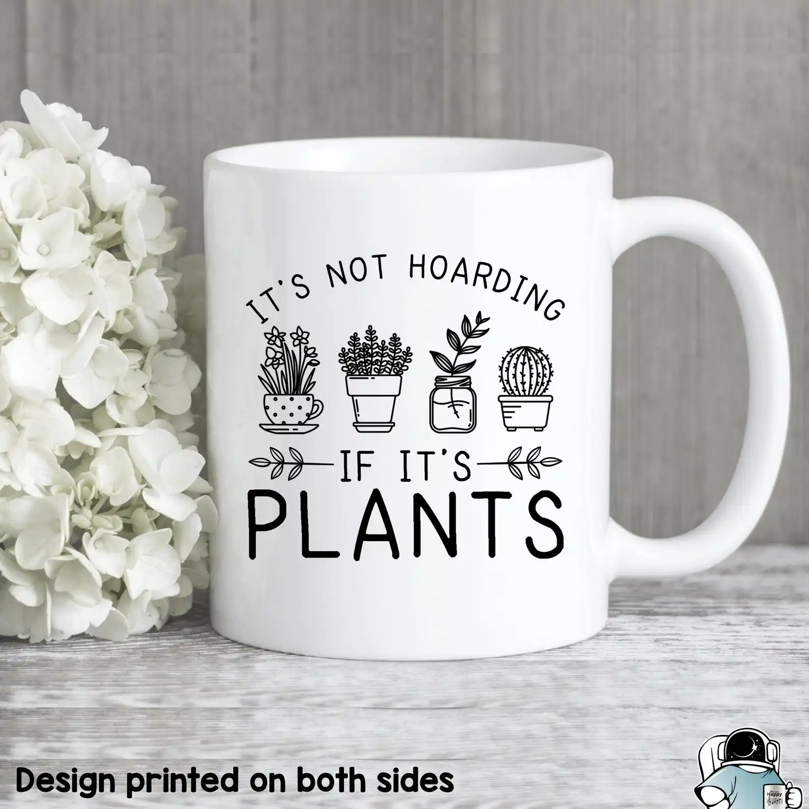 It's Not Hoarding If It's Plants Mug