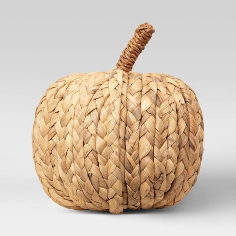 raffia pumpkin