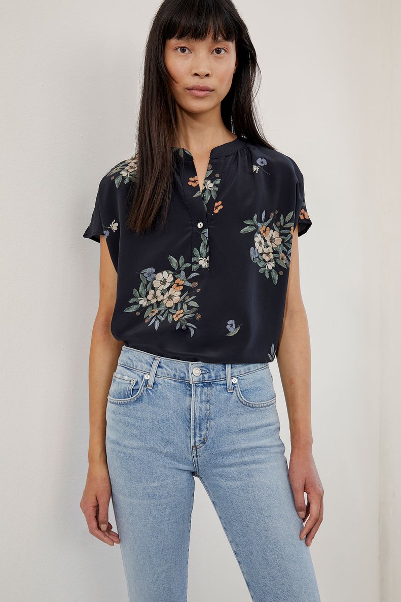 Renata Silk Blouse