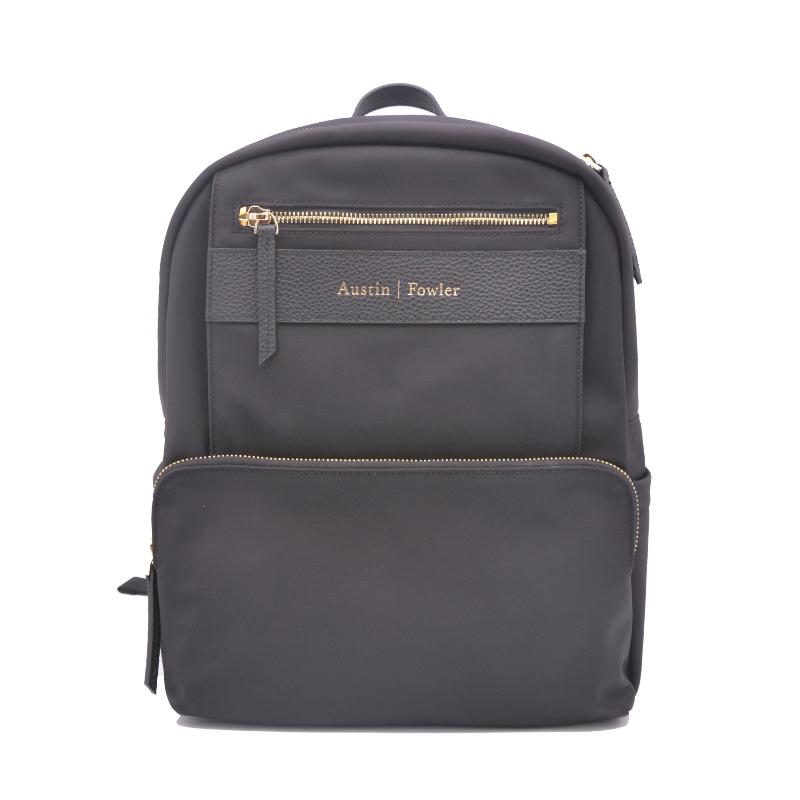Austin Fowler Marina mini backpack in black/gray