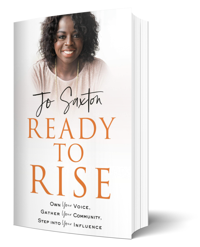 Jo Saxton Ready to Rise book