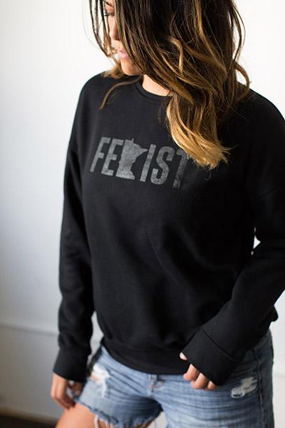 Femnist crew sweatshirt