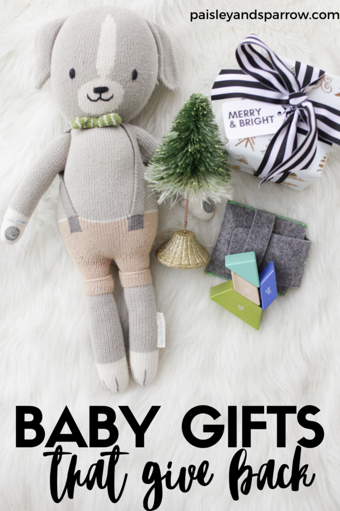 Baby gifts that give back