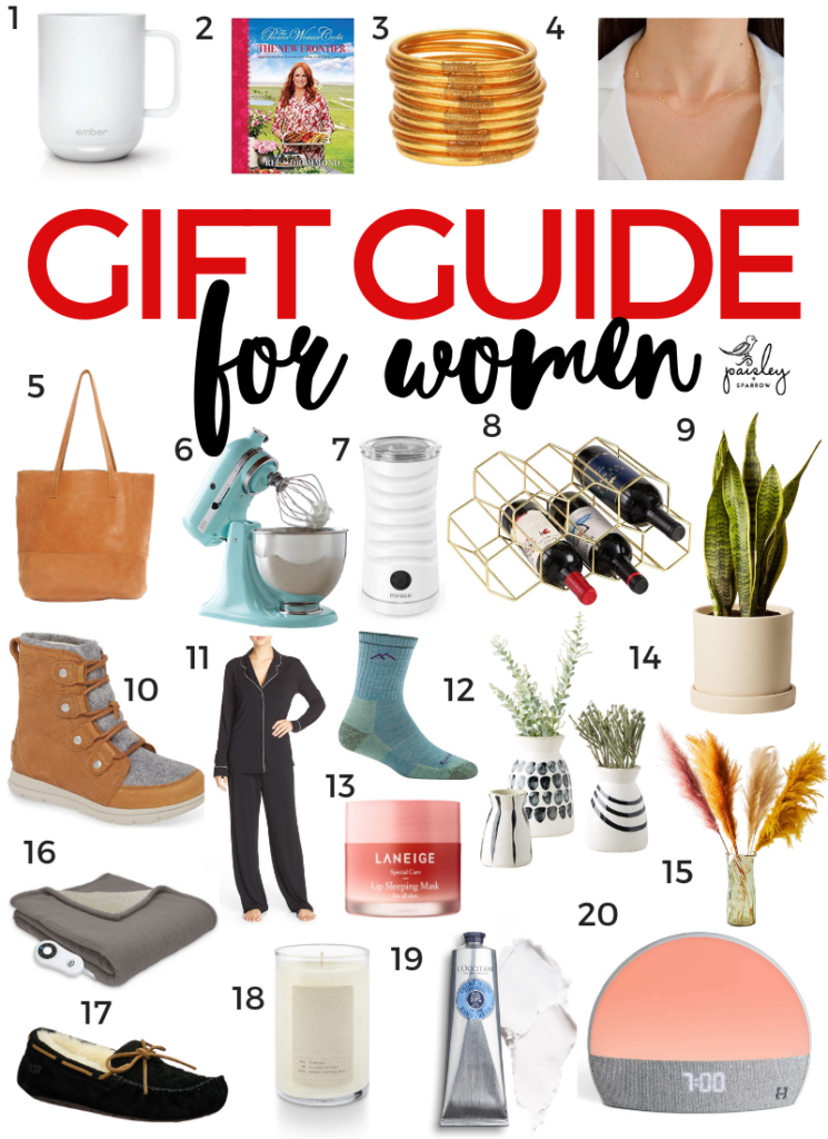 Best Gift Ideas for Women (2020) - Paisley + Sparrow