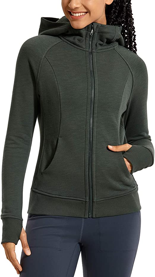 CRZ Yoga Full Zip Hooded Jacket