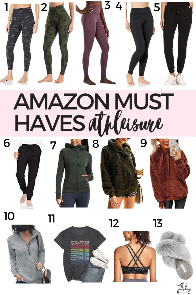 Amazon Must Haves The Best Athleisure Wear Paisley & Sparrow