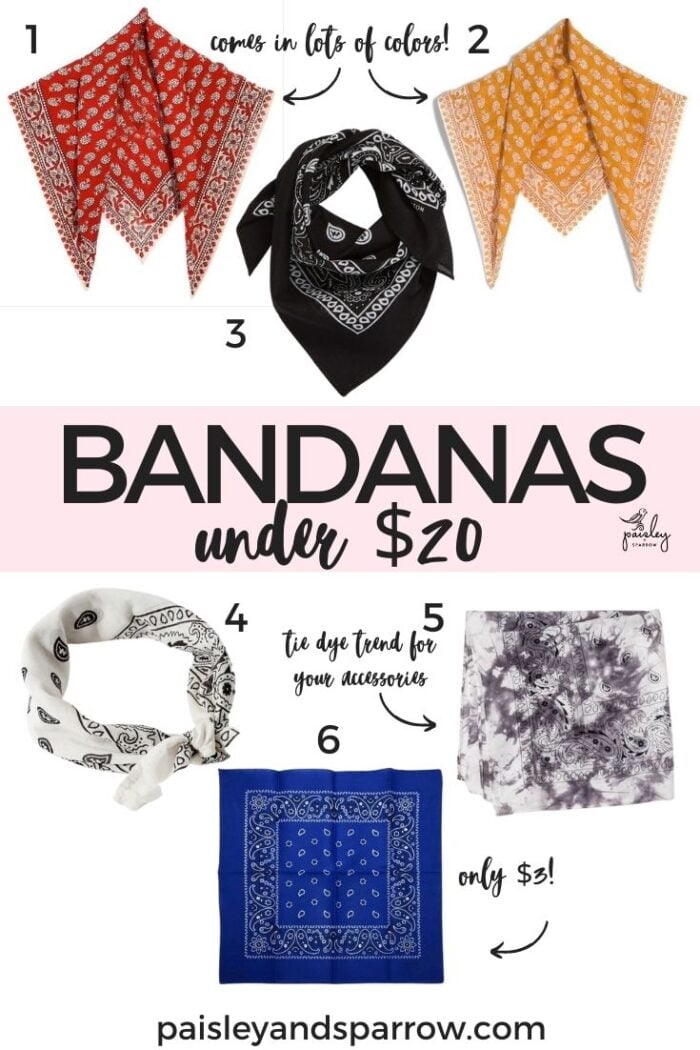 ways to tie a bandana around your neck