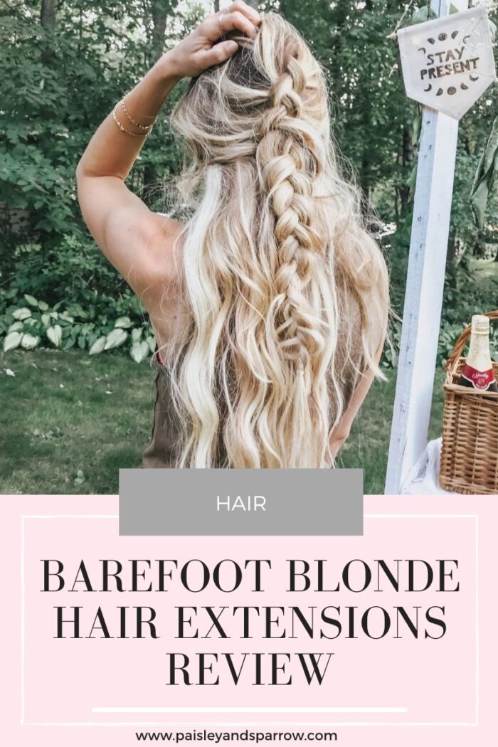 Barefoot Blonde Hair Extensions Review (BFB Fill In & Classic