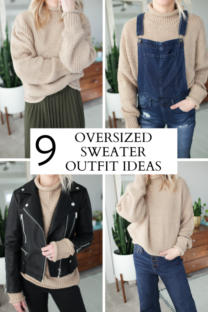 Oversized sweater outfit outlet ideas