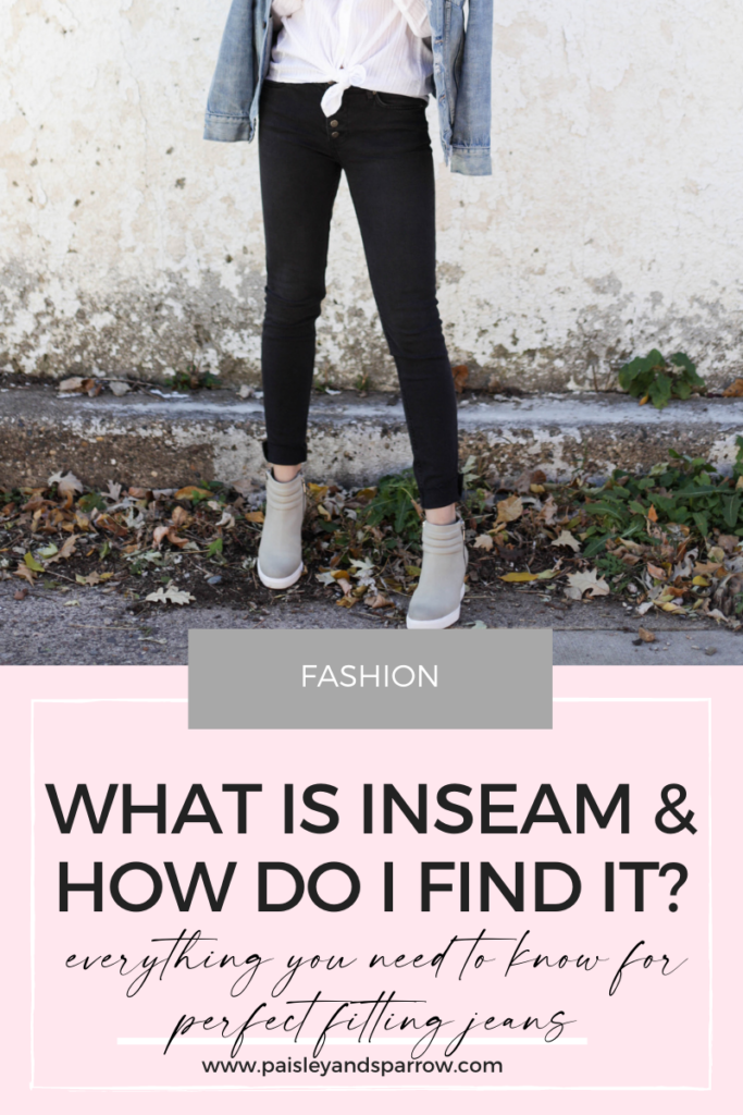 What is Inseam? Ultimate Guide to Inseam Length - Paisley & Sparrow