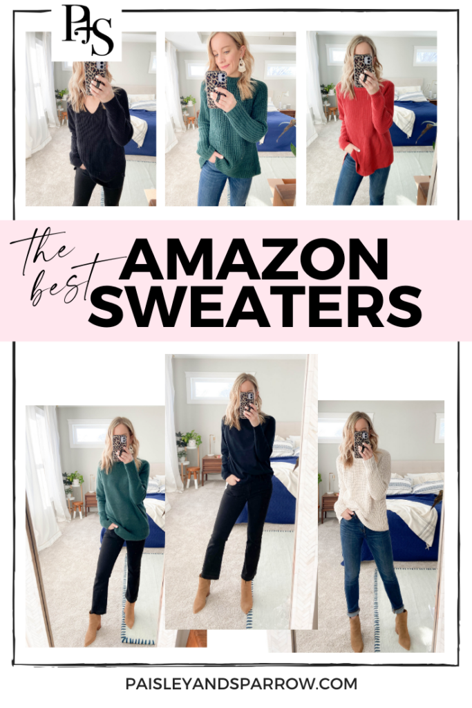 Round up of the best Amazon sweaters