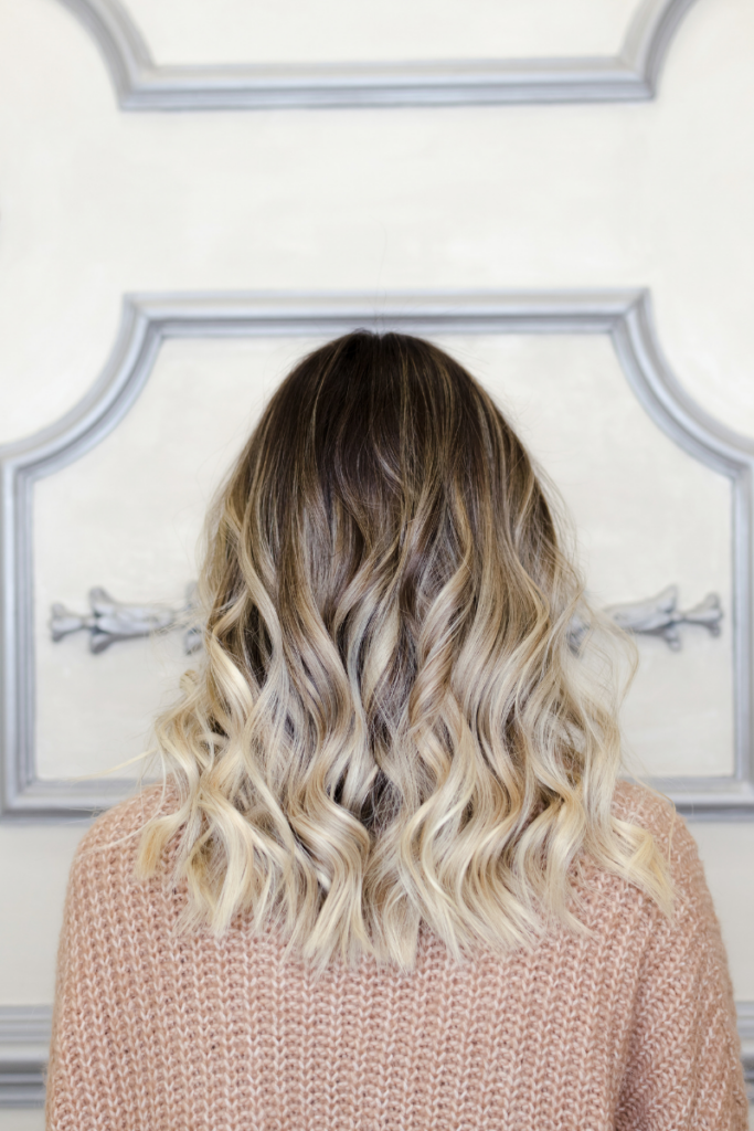 Balayage hair