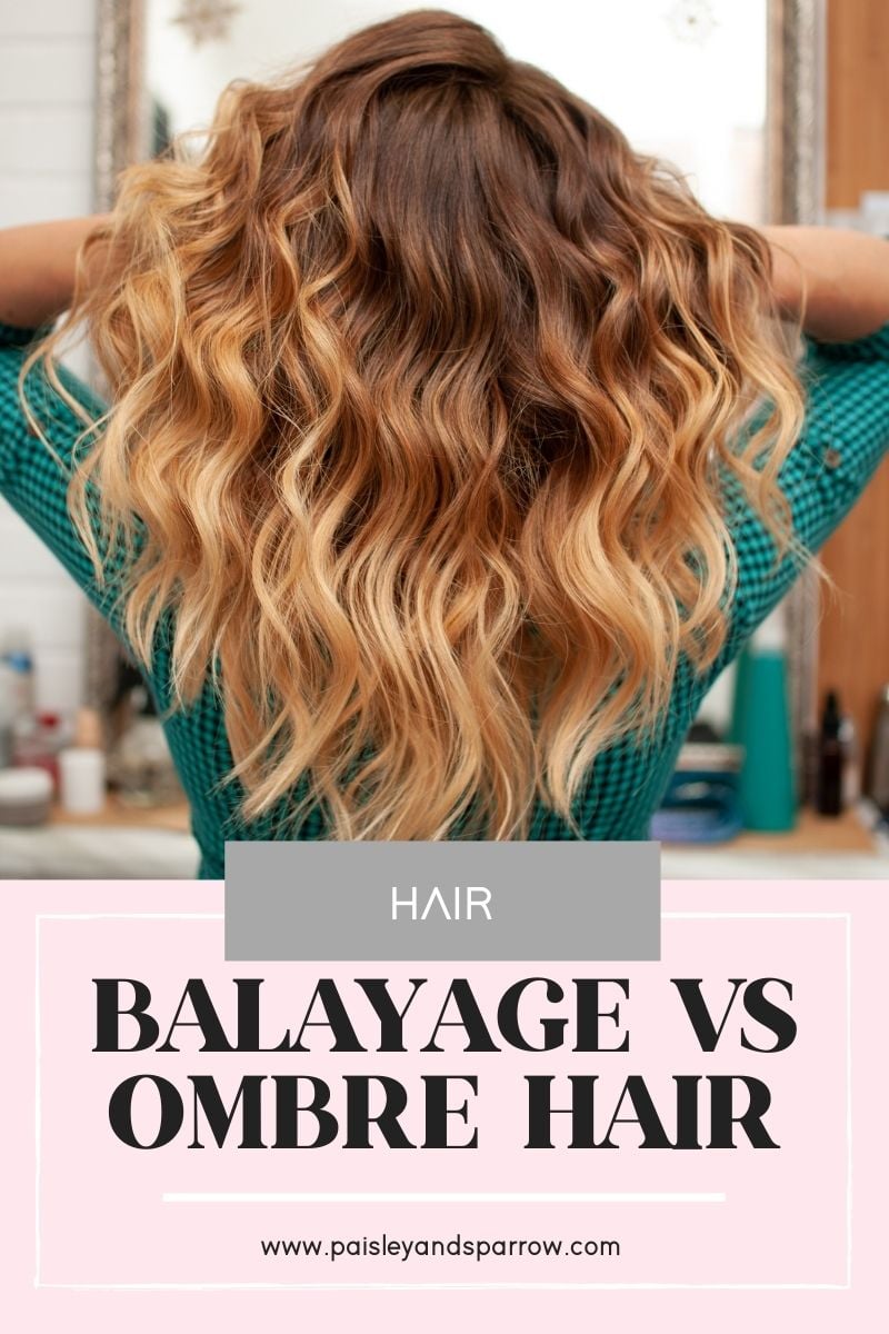 balayge vs ombre hair