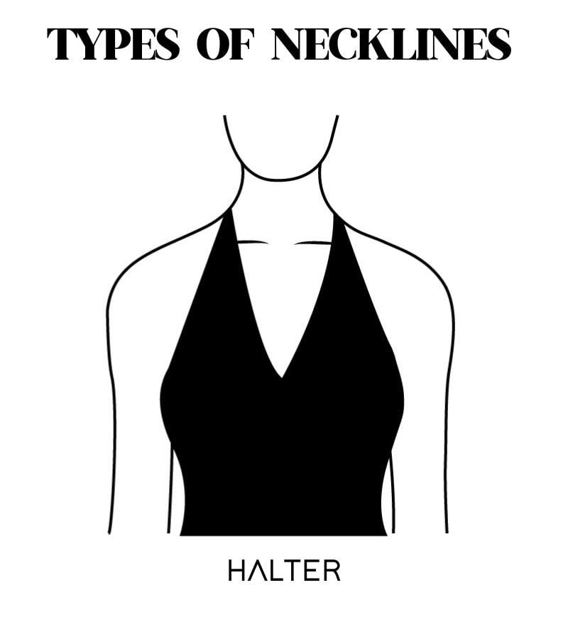 Halter neck