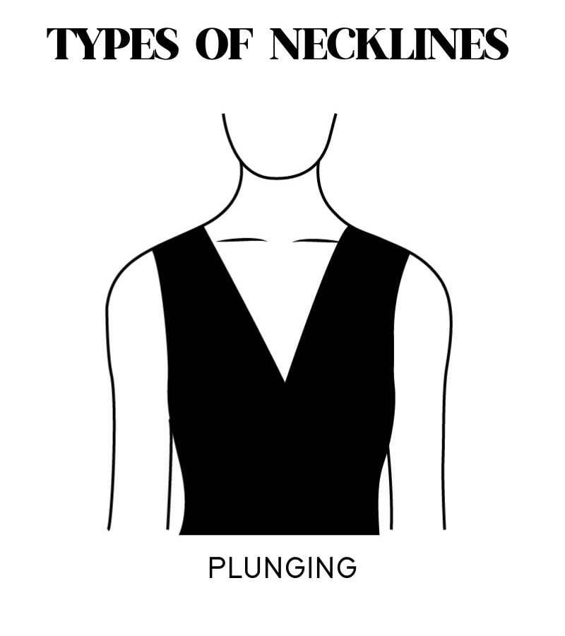 Neckline styles outlet names