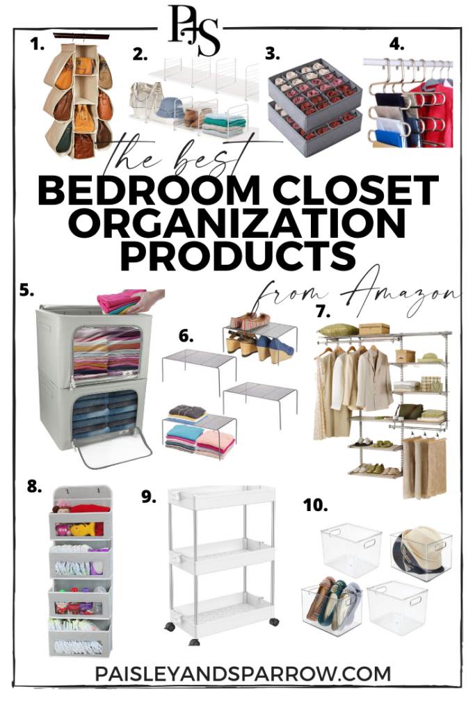 10 Amazing Bedroom Closet Organization Ideas