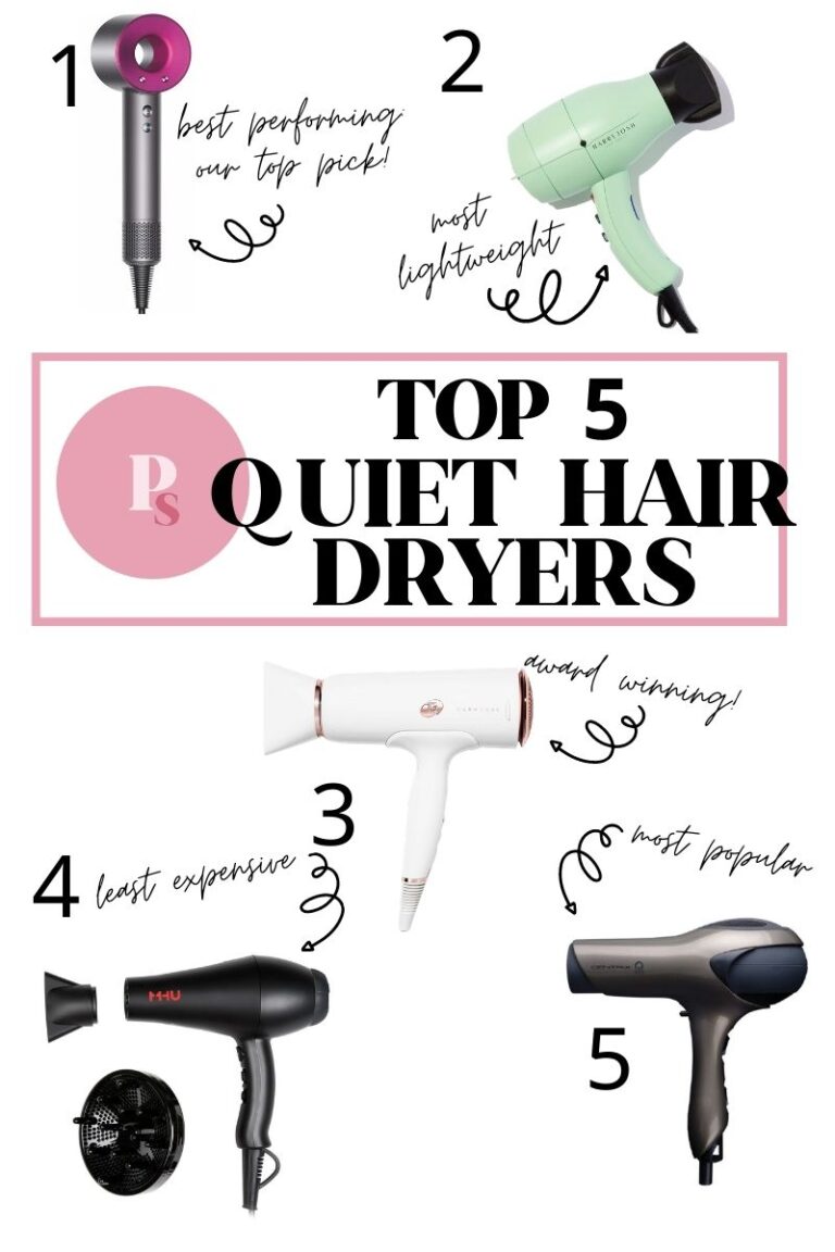 5 Best Quiet Hair Dryers (2022) Paisley & Sparrow