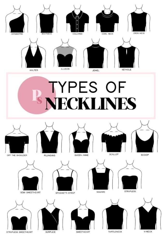 Different types shop of dress tops