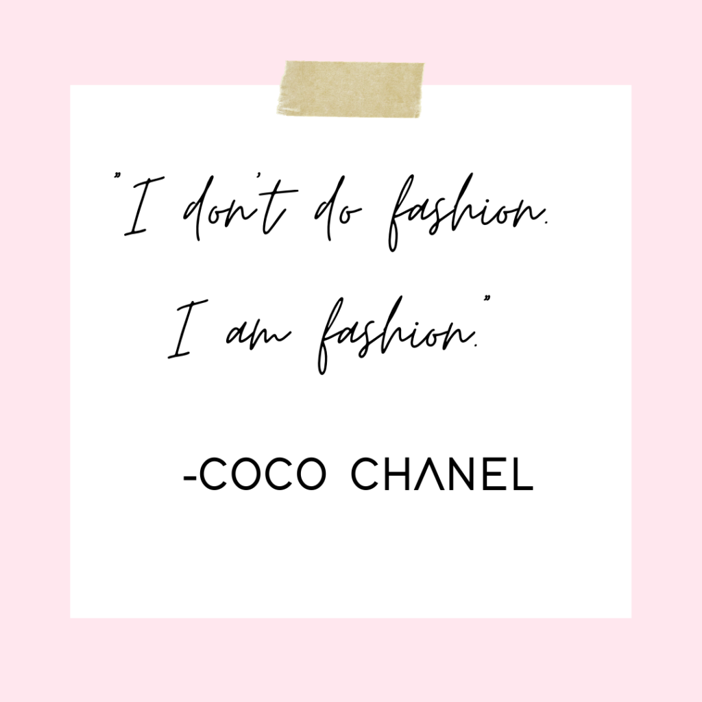 34 Best Coco Chanel Quotes, History & Life - Paisley & Sparrow
