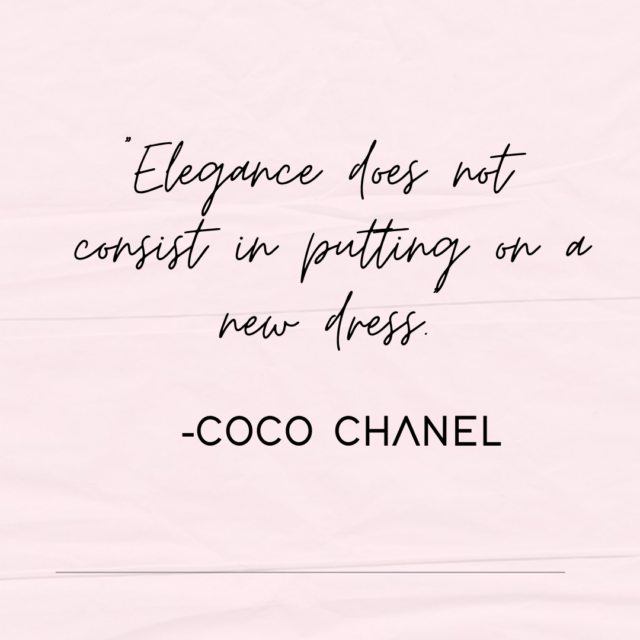 34 Best Coco Chanel Quotes, History & Life - Paisley & Sparrow