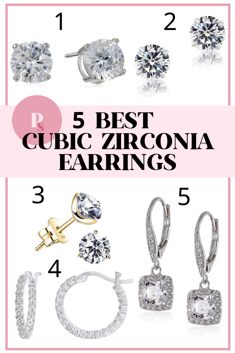 Top 5 Best Cubic Zirconia Earrings (2022) - Paisley & Sparrow