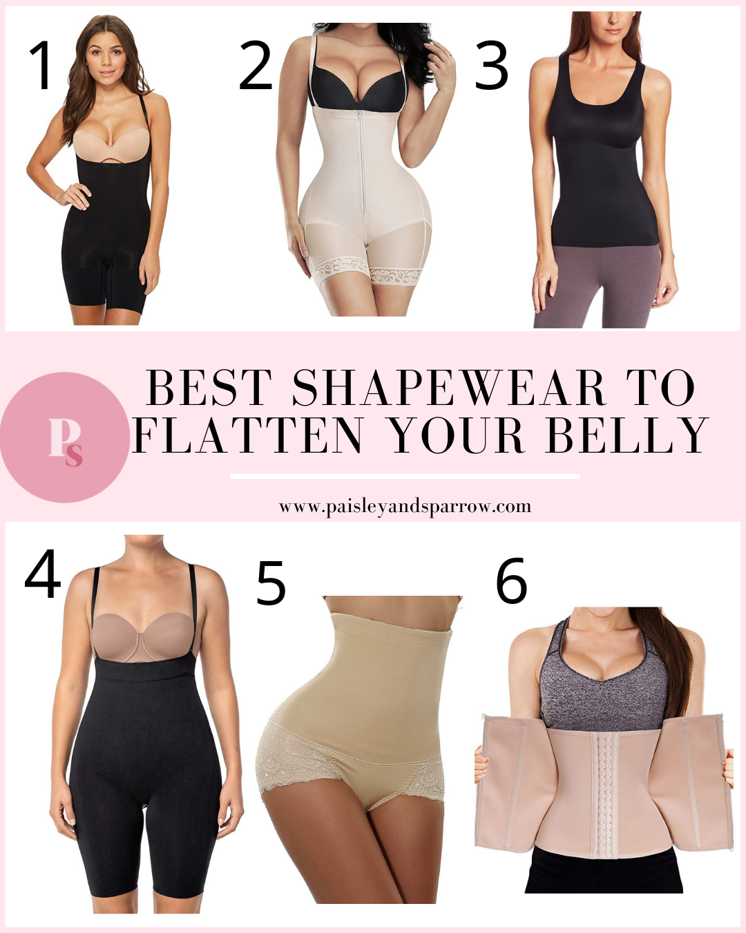 best shapewear bodysuit for tummy