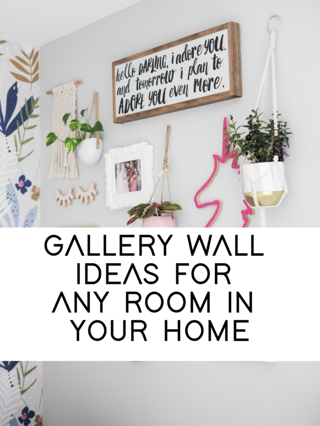6 Unique Gallery Wall Ideas