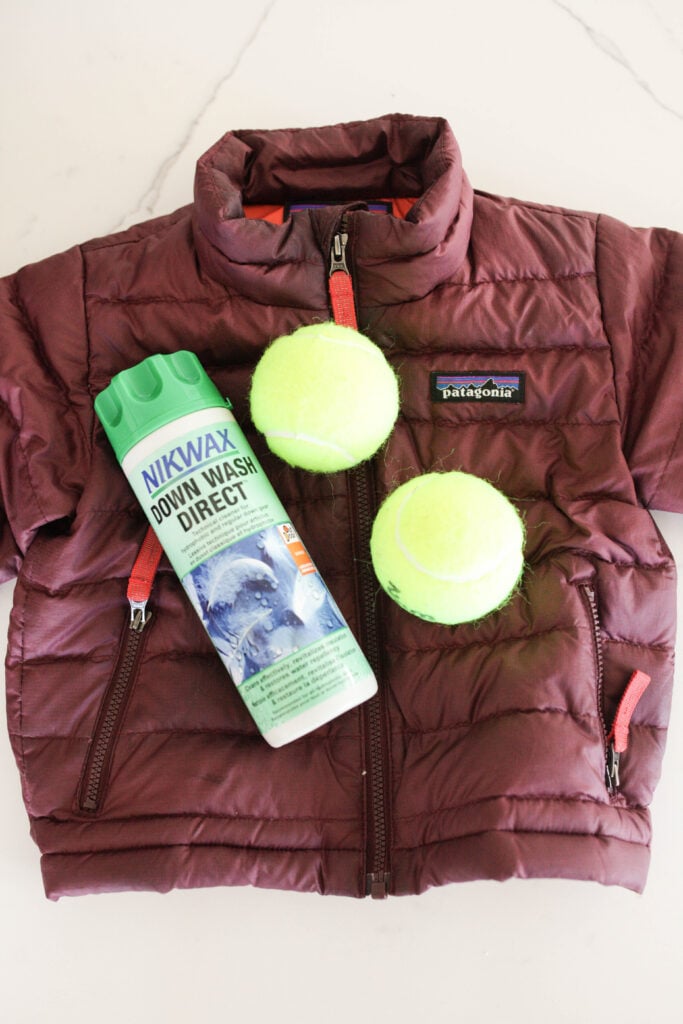 How to wash shop patagonia puffy jacket