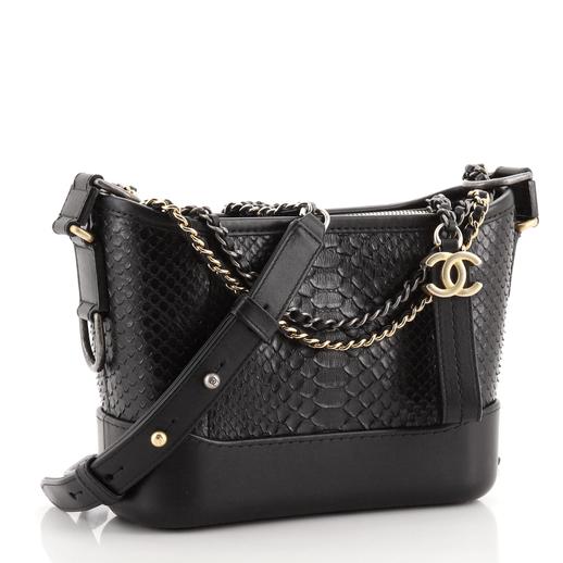 CHANEL CC PYTHON GABRIELLE HOBO BAG – Caroline's Fashion Luxuries