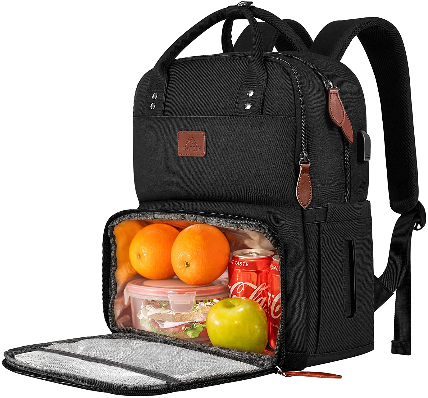 travel backpack with detachable purse