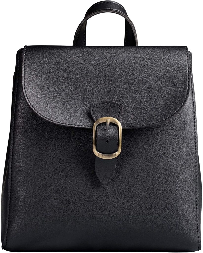 Sunlight Leaves Vegan Leather Day Pack