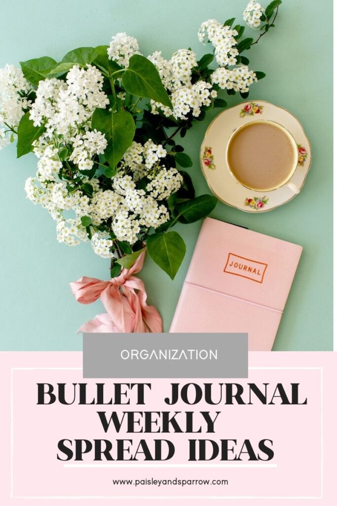 Bullet Journal Weekly Spread Tips & Ideas