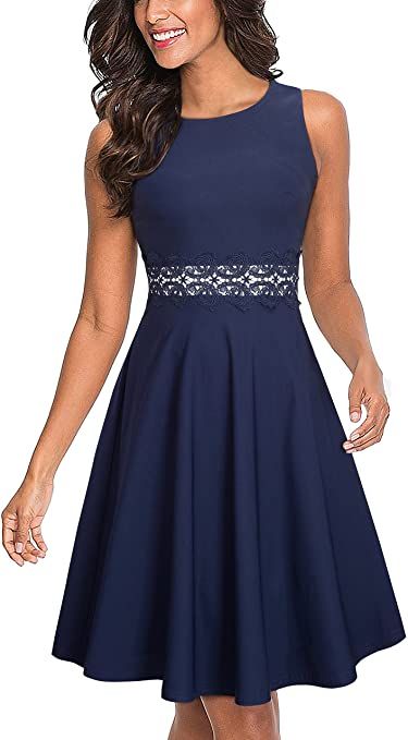 Navy Blue Dresses for Wedding Guests ...