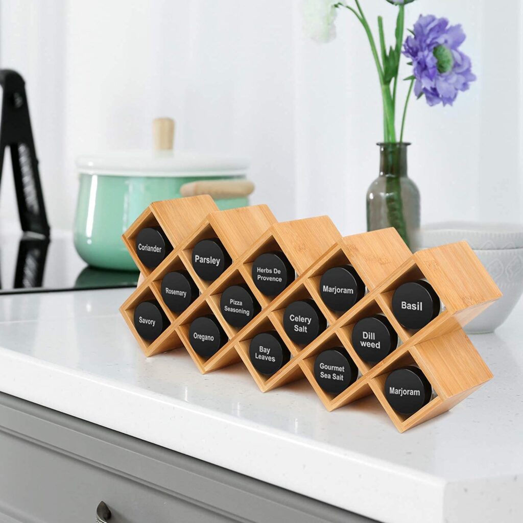 honeycomb spice rack
