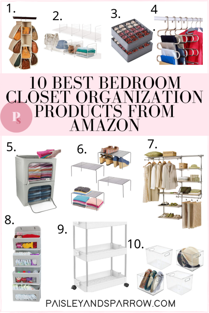 bedroom closet organization