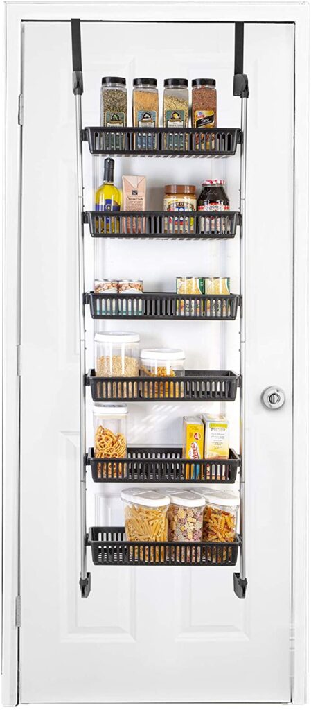 over the door spice rack