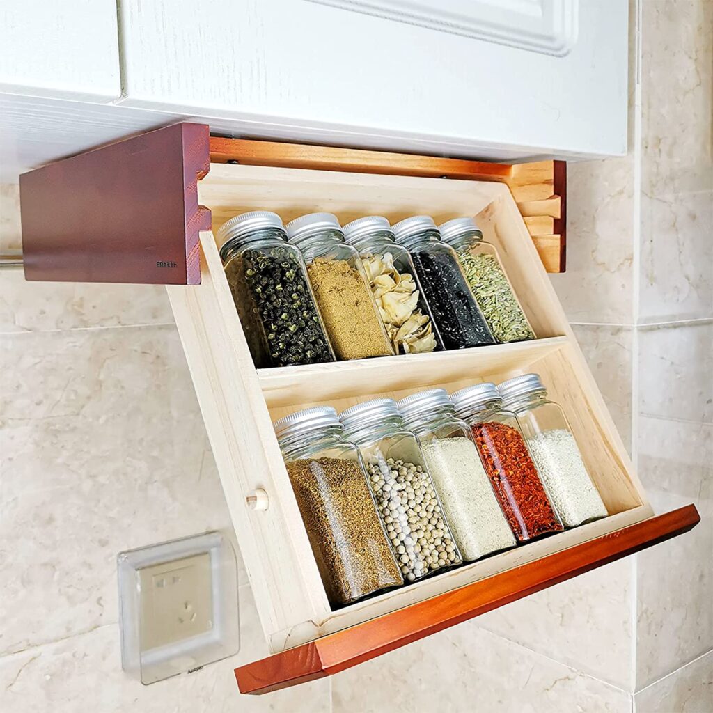 under cabinet storage