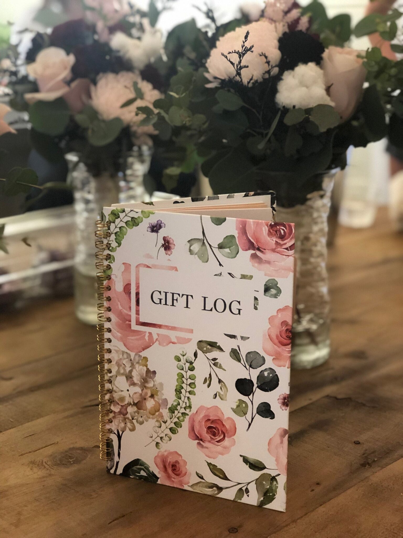 Bridal Gift Tracker Gift Log Book Bridal Shower Wedding