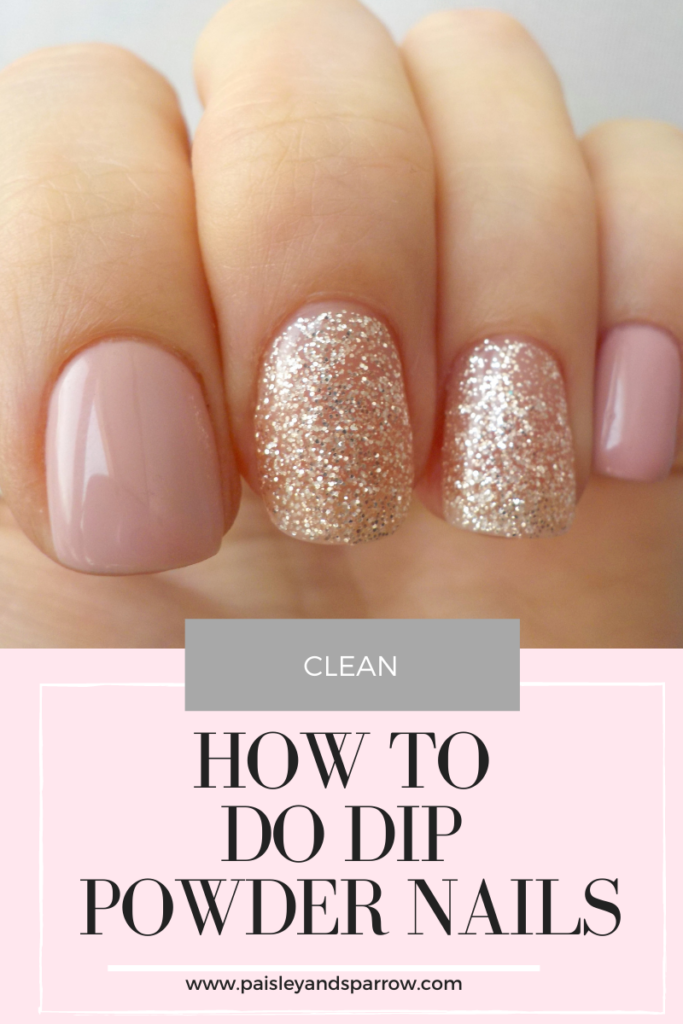 How to do dip powder nails