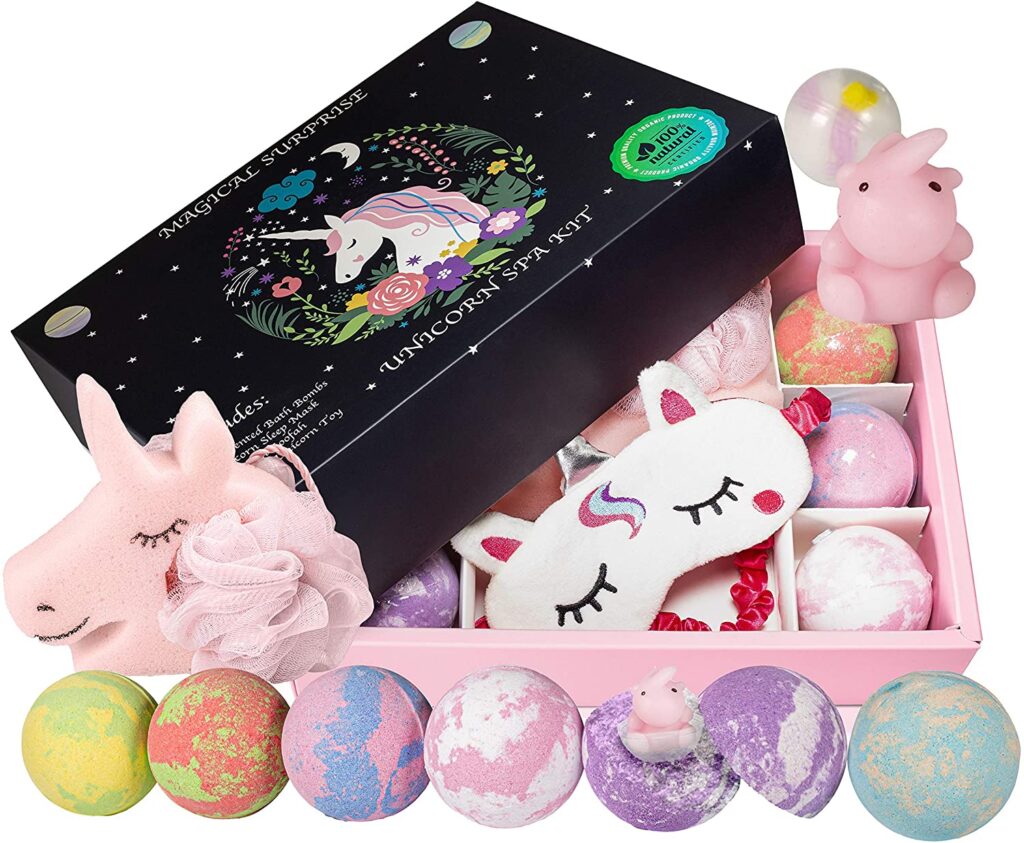 Magical unicorn spa kit