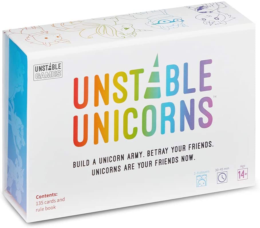 Unstable Unicorns card game