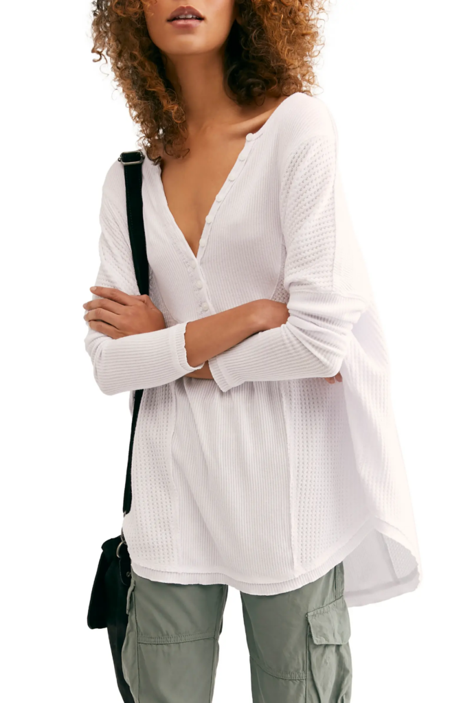 Free People Leo Henley Tee _ Nordstrom