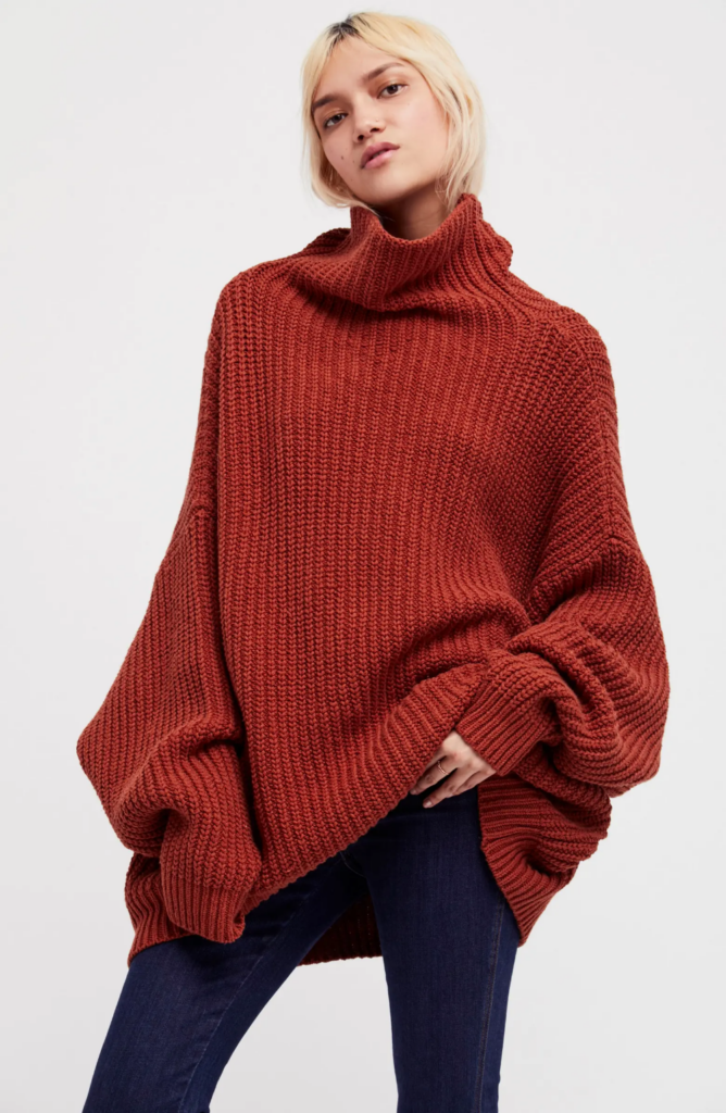 Free People Swim Too Deep Turtleneck Sweater _ Nordstrom