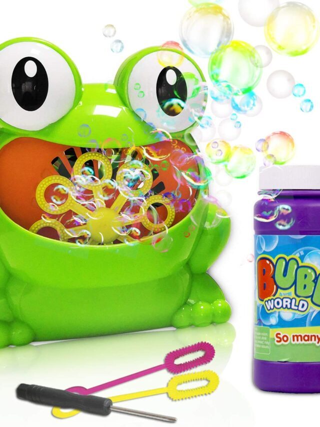 12 Best Bubble Machines Kids Will Love