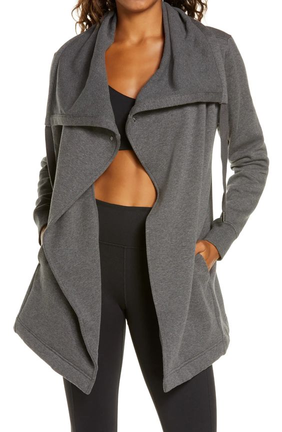 Zella Amazing Cozy Wrap Jacket