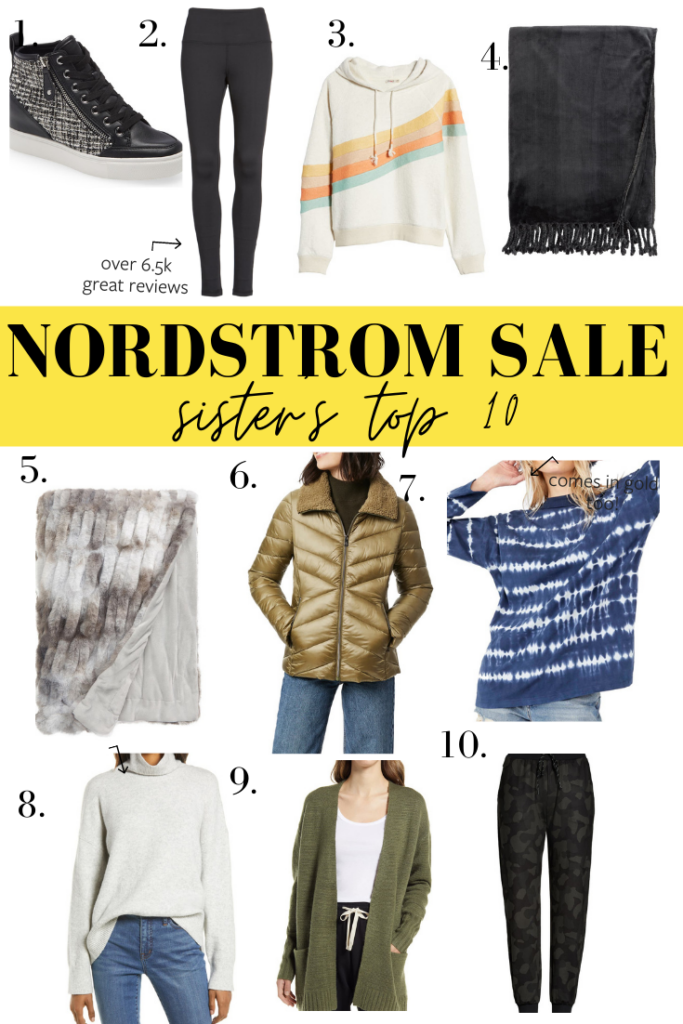 My sister's top 10 from the Nordstrom Sale